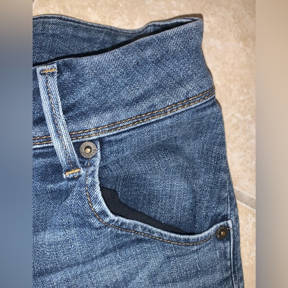 Designer HUDSON boot Cut hem skinny jeans size 27 4 - Picture 6 of 16